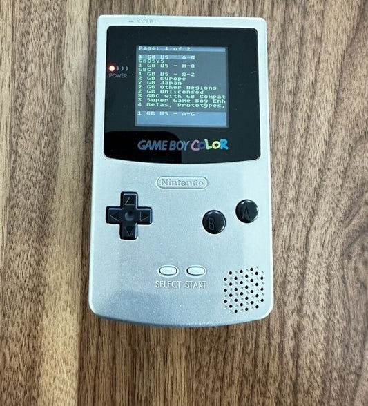 Gameboy Color Console Backlit LCD Screen + Battery Mod GBC Game Boy