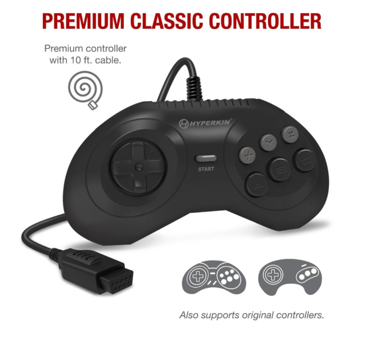 MegaRetroN HD Gaming ConsoleFor: Genesis® / Mega Drive (Back-order for early July)